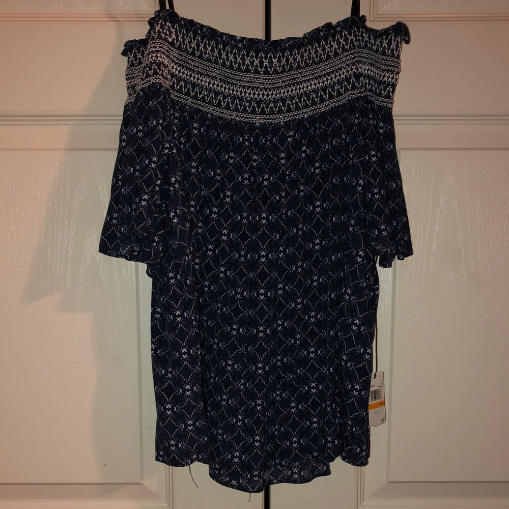 Laundry off the shoulder top